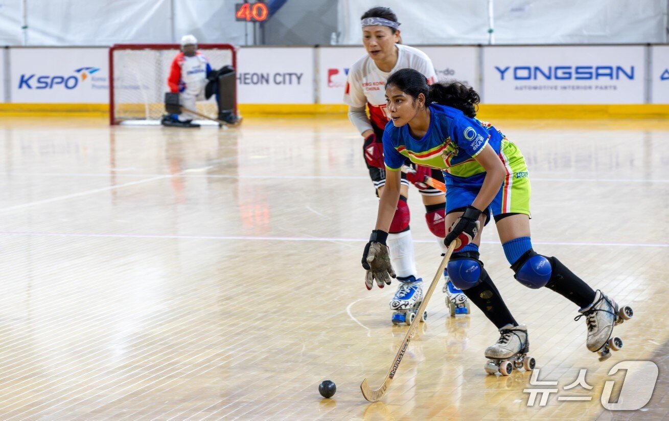 본문 이미지 - 2025 아시아롤러스케이팅선수권대회가 본격 레이스를 시작했다. (제천시 제공. 재판매 및 DB금지)/뉴스1   