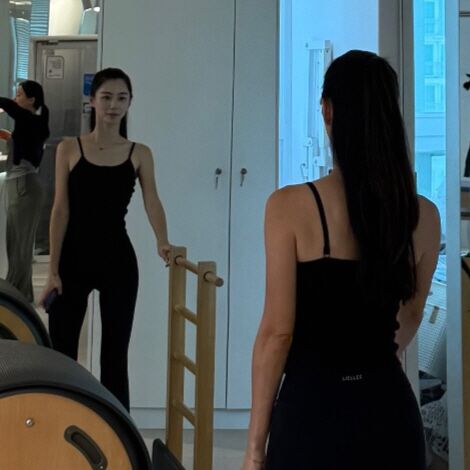 박수진, ♥배용준 30억 기부 후 근황 공개…필라테스로 가꾼 슬렌더 몸매