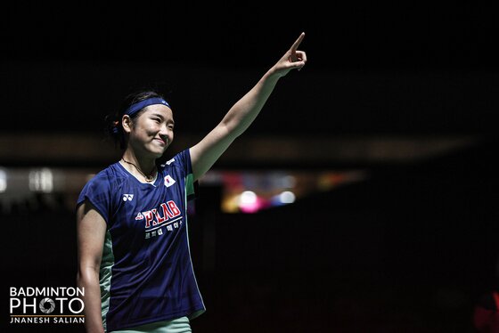 본문 이미지 - 슈퍼 슬램에 도전하는 안세영. 중국의 안방에서 중국의 자존심들을 꺾어야 목표를 달성할 수 있다. (대한배드민턴협회 제공)