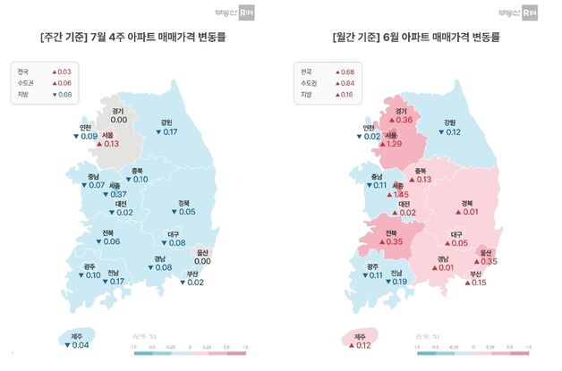 대출 규제 이후 서울 아파트값 3주 연속 올라…상승폭은 둔화