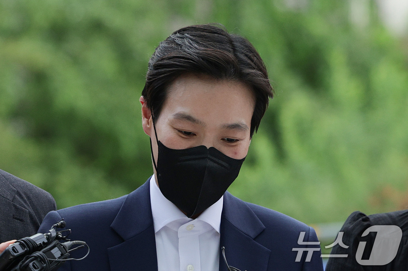 (서울=뉴스1) 신웅수 기자 = 김건희 여사의 이른바 '문고리 3인방' 중 한 명인 정지원 전 대통령실 행정관이 25일 오후 서울 종로구에 마련된 김건희 특검팀(특별검사 민중기) …