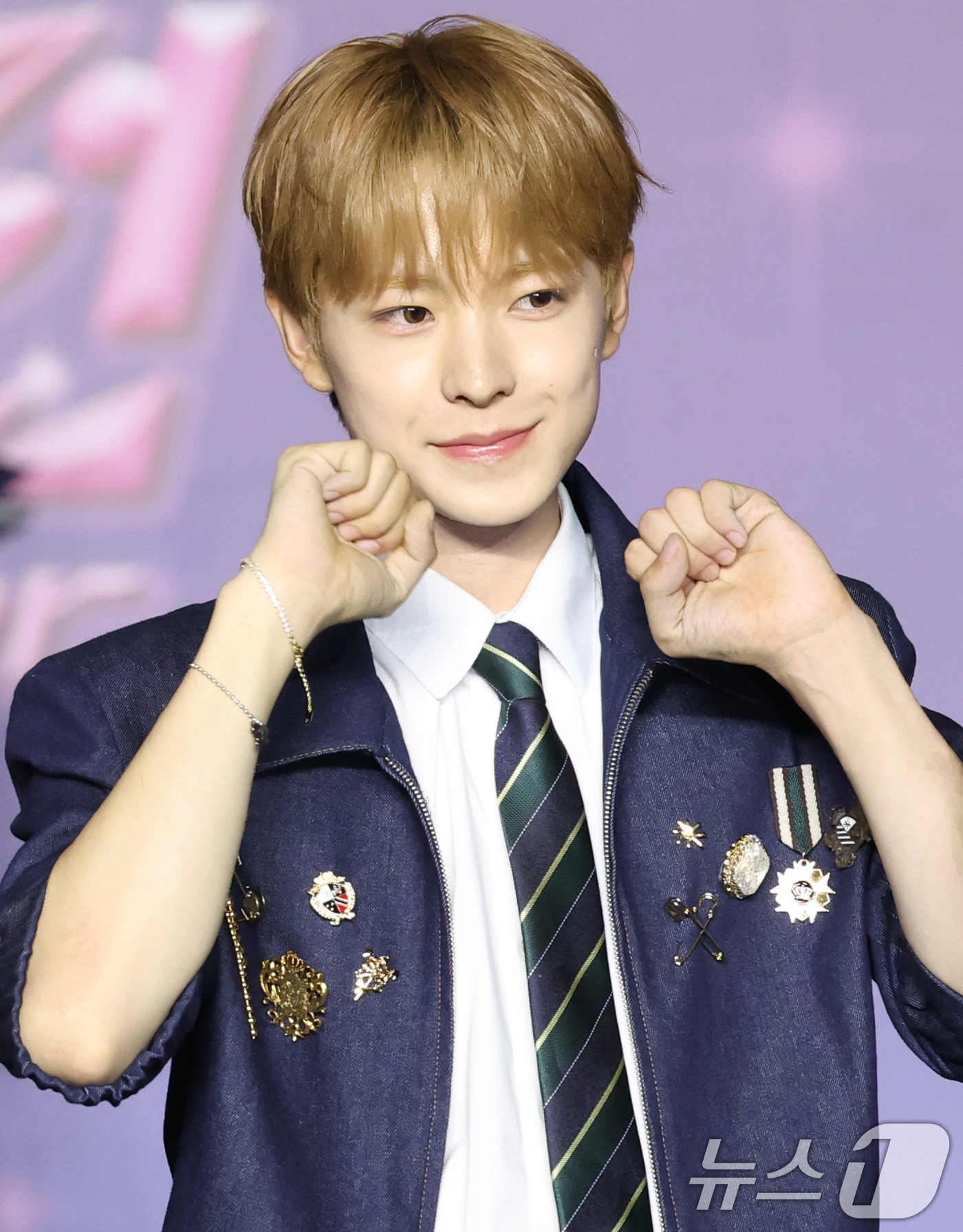 (고양=뉴스1) 권현진 기자 = NCT 위시 유우시가 26일 경기도 고양시 일산서구 킨텍스 제1전시장에서 열린 ‘2025 SBS 가요대전 Summer’(이하 ‘가요대전’) 블루카펫 …