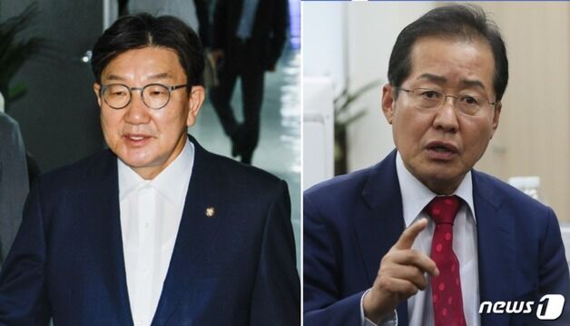 권성동 "홍준표, 내가 신천지와? 법적대응"→ 洪 "고소하라, 이만희에게 들었다"