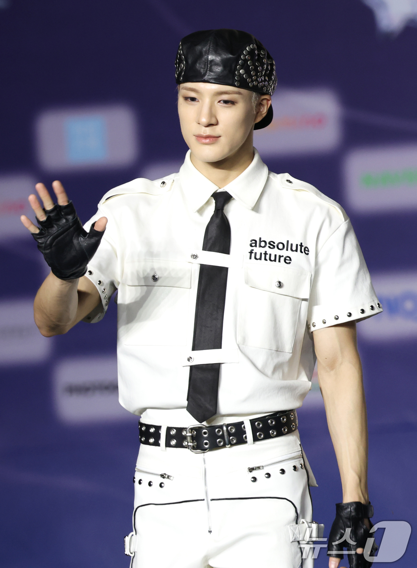 (고양=뉴스1) 권현진 기자 = NCT 드림 제노가 27일 경기도 고양시 일산서구 킨텍스 제1전시장에서 열린 ‘2025 SBS 가요대전 Summer’(이하 ‘가요대전’) 블루카펫 …