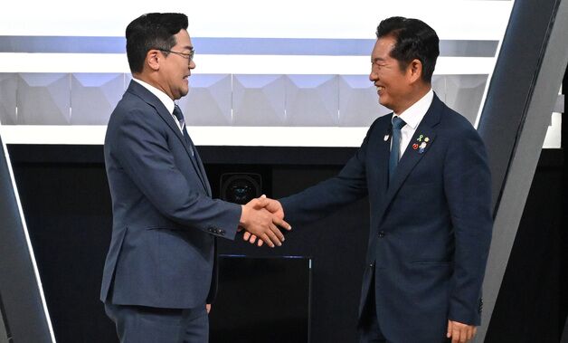 정청래 "판사 인사 개혁" 박찬대 "법 왜곡 처벌"…당심 호소(종합)