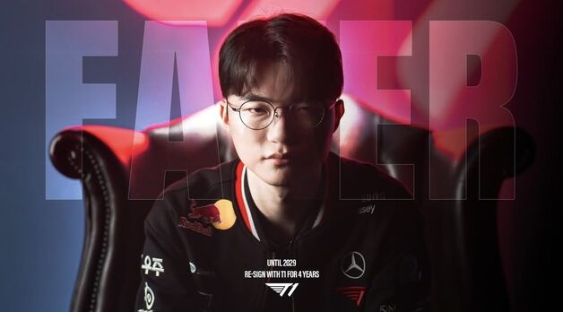 '페이커' 이상혁, T1과 2029년까지 함께한다
