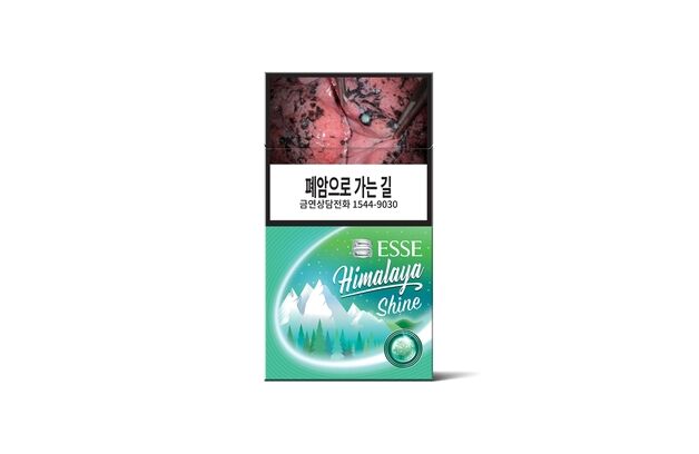 KT&G, 면세전용 신제품 '에쎄 히말라야 샤인' 출시