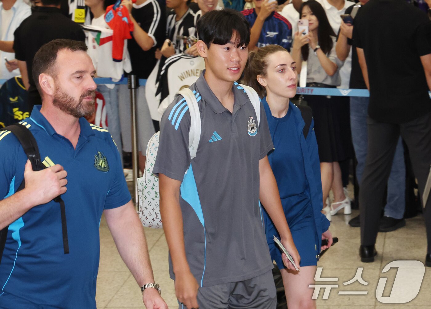 본문 이미지 - 뉴캐슬 유나이티드 FC 박승수. ⓒ News1 김명섭 기자