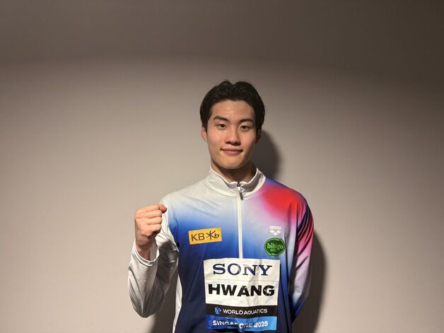 황선우, 세계선수권 자유형 200m 준결선 2위…"기분 좋은 레이스"(종합)
