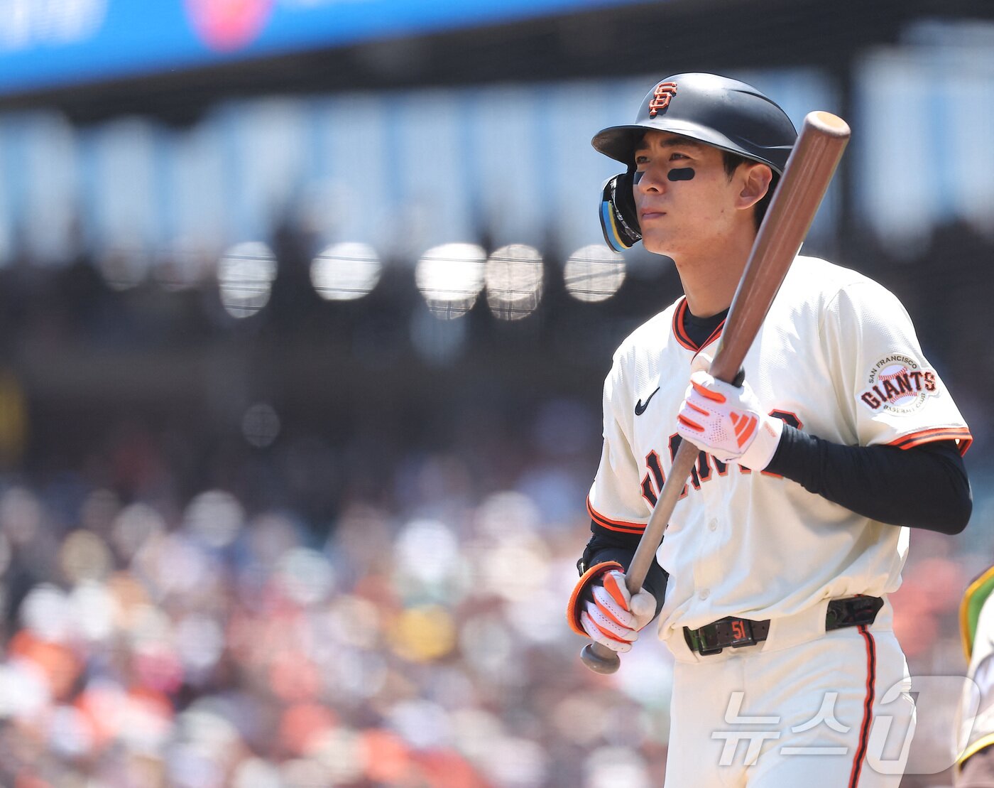 본문 이미지 - 샌프란시스코 자이언츠 이정후는 우익수로 포지션을 이동한다. ⓒ 로이터=뉴스1