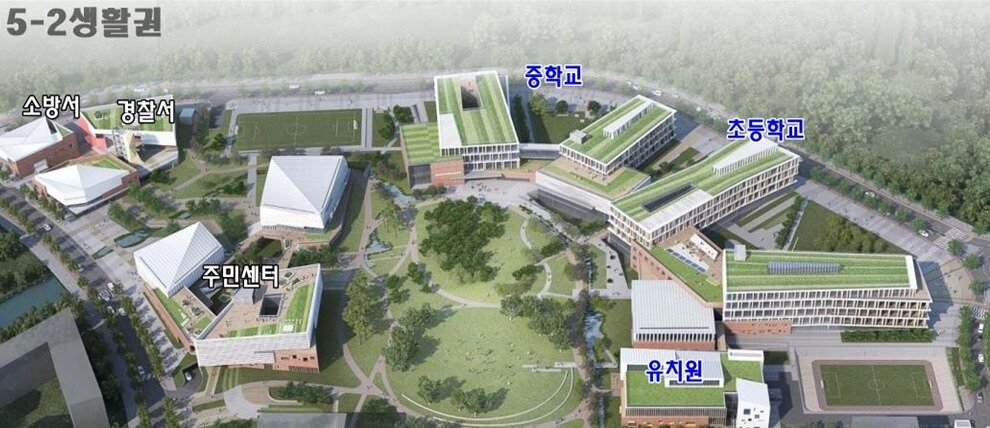 본문 이미지 -  세종 연동중학교 조감도. (세종시교육청 제공. 재판매 및 DB금지)