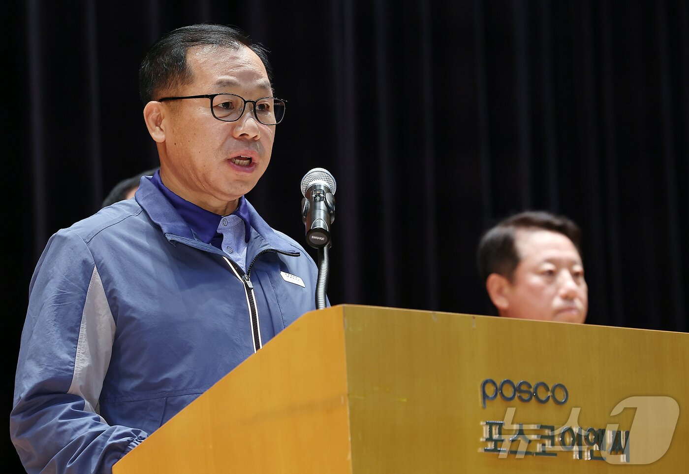 본문 이미지 - 정희민 포스코이앤씨 대표이사 자료사진. 2025.7.29/뉴스1 ⓒ News1 김진환 기자