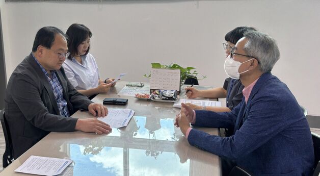 포항시, 자활근로자 폭염 대비 현장 점검