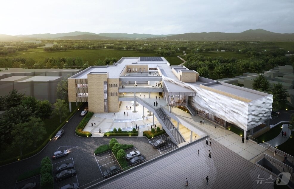 본문 이미지 - 보성군 벌교복합문화센터 조감도.(보성군 제공. 재판매 및 DB 금지)