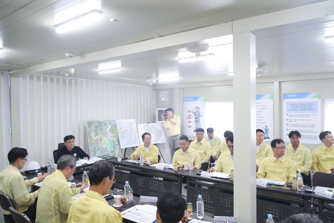 본문 이미지 - 이상경 국토교통부 1차관은 3일 오후 고양창릉 공공주택지구 건설 현장을 방문했다.(국토교통부 제공)