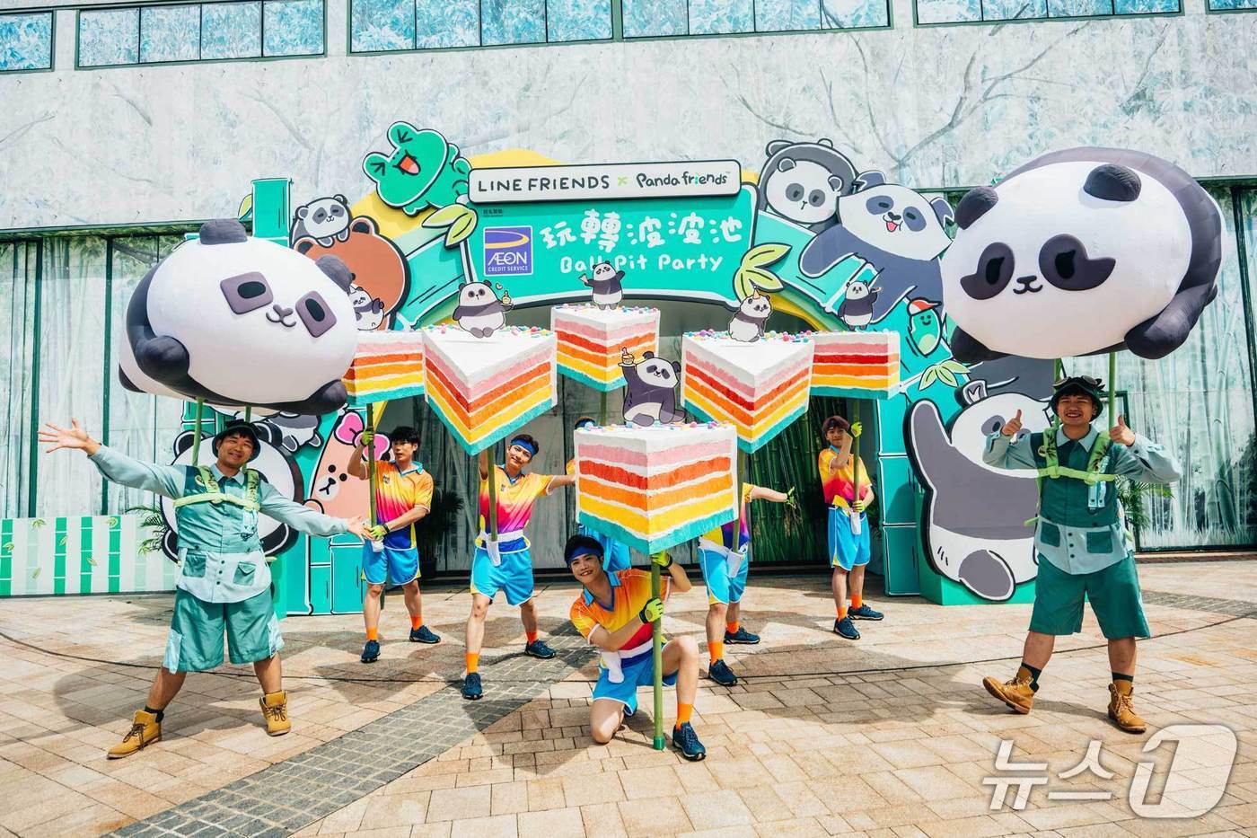 본문 이미지 - 오션파크 홍콩 속 판다 콘텐츠(홍콩관광청 제공)