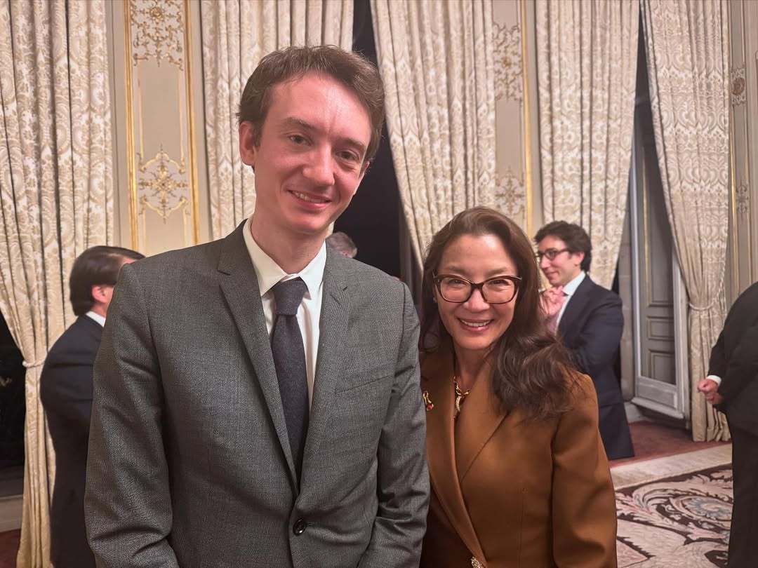 본문 이미지 - 프레데릭 아르노&#40;왼쪽&#41;와 량쯔충&#40;량쯔충 인스타그램&#41;