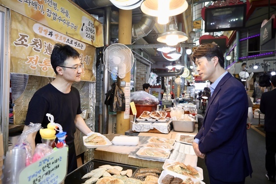 중기부, 청주 사창시장서 폭염 대응 점검…"냉방시설 확대 지원"