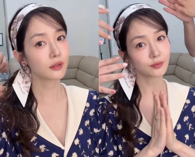 '남편 보석 석방' 성유리, 44세에도 독보적 청순미…아련한 원조요정