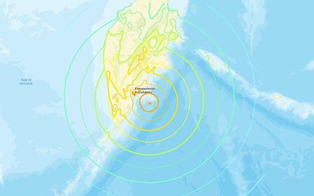 러 캄차카 8.8 초강진에 중국·대만도 쓰나미 경보 발령