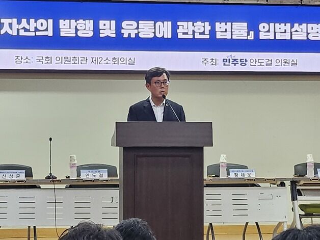 안도걸 "스테이블코인이 인플레이션 자극하진 않아…법제화 시급"[일문일답]