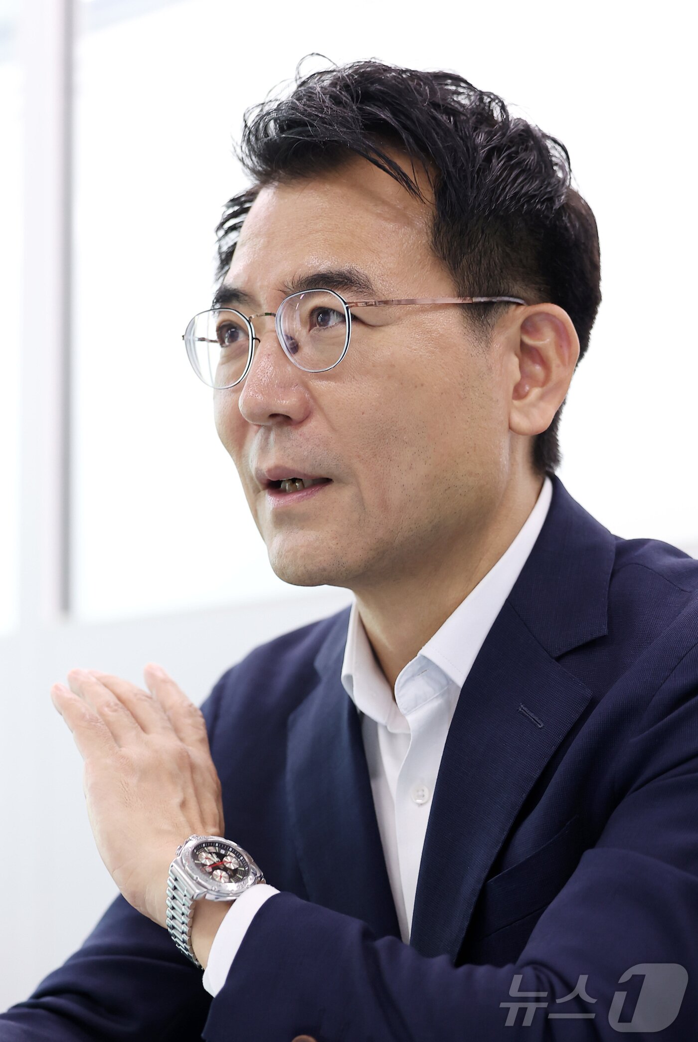 본문 이미지 - 남영우 국토교통부 건설정책국장이 30일 정부세종청사 국토교통부 사무실에서 뉴스1과 인터뷰를 하고 있다. /뉴스1 ⓒ News1 김성진 기자