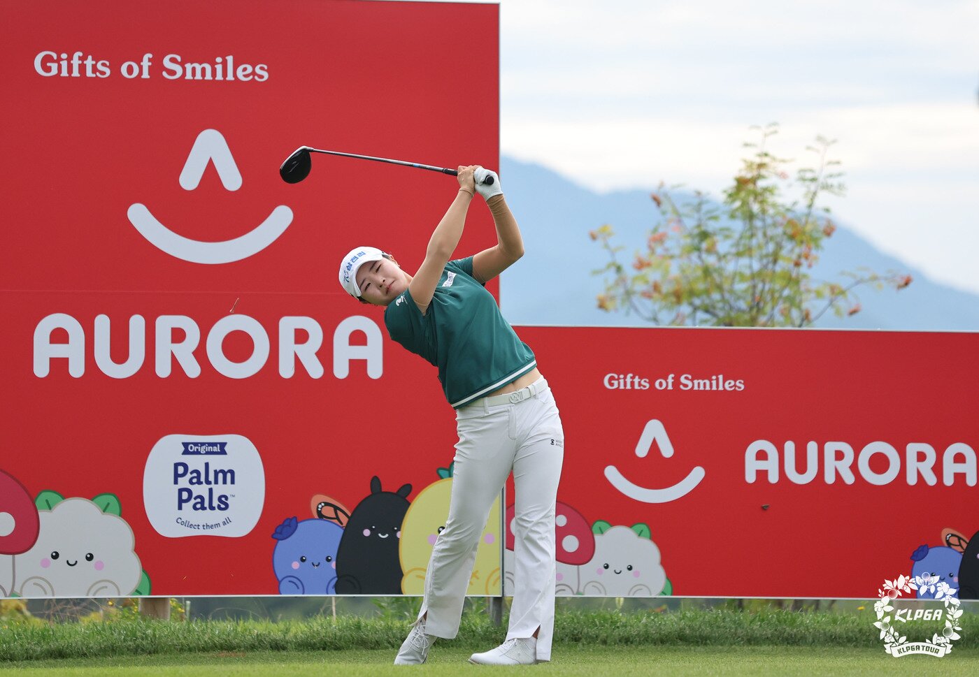 본문 이미지 - 고지원이 31일 강원 원주 오로라 골프&리조트에서 열린 &#39;2025 오로라월드 레이디스 챔피언십&#39; 1라운드 15번 홀에서 티샷을 하고 있다. &#40;KLPGA 제공. 재판매 및 DB 금지&#41; 2025.7.31/뉴스1