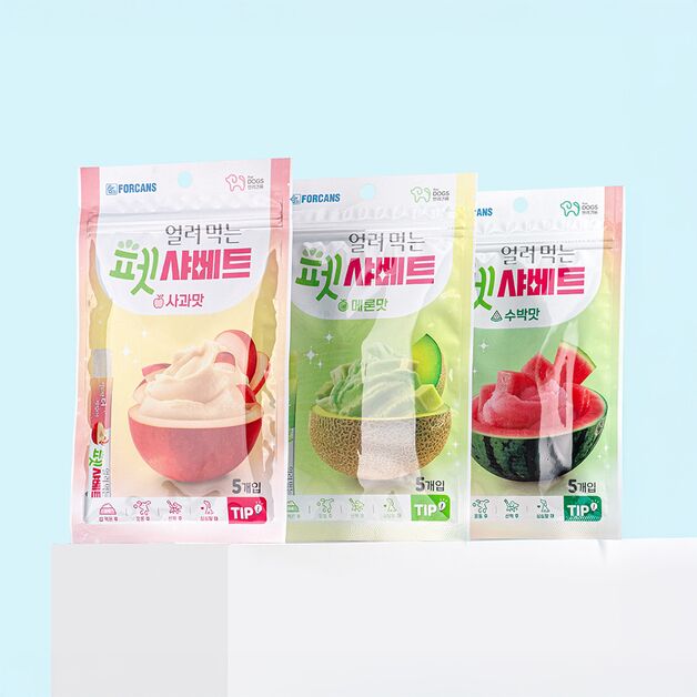 포켄스, 한여름 더위 날리는 얼려 먹는 '펫샤베트' 출시