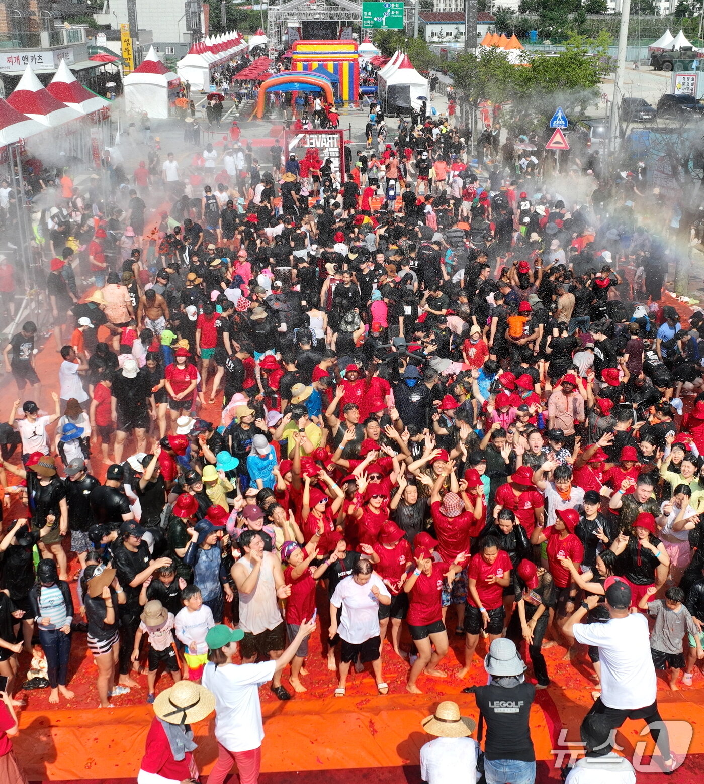 본문 이미지 - 2024 화천토마토축제 현장.&#40;뉴스1 DB&#41;