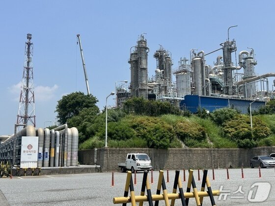 본문 이미지 - 롯데케미칼 여수공장ⓒ News1 금준혁 기자