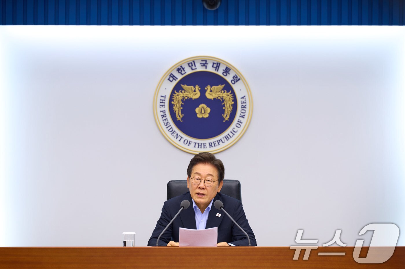 본문 이미지 - 이재명 대통령이 31일 서울 용산 대통령실 청사에서 열린 제6차 수석·보좌관 회의에서 발언을 하고 있다. &#40;대통령실 제공. 재판매 및 DB금지&#41; 2025.7.31/뉴스1 ⓒ News1 이재명 기자
