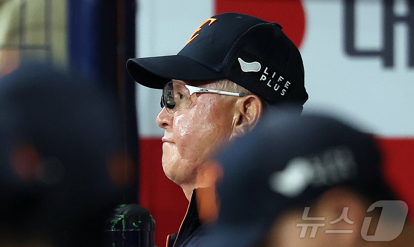본문 이미지 - 김경문 한화 이글스 감독. 2025.7.4/뉴스1 ⓒ News1 김진환 기자