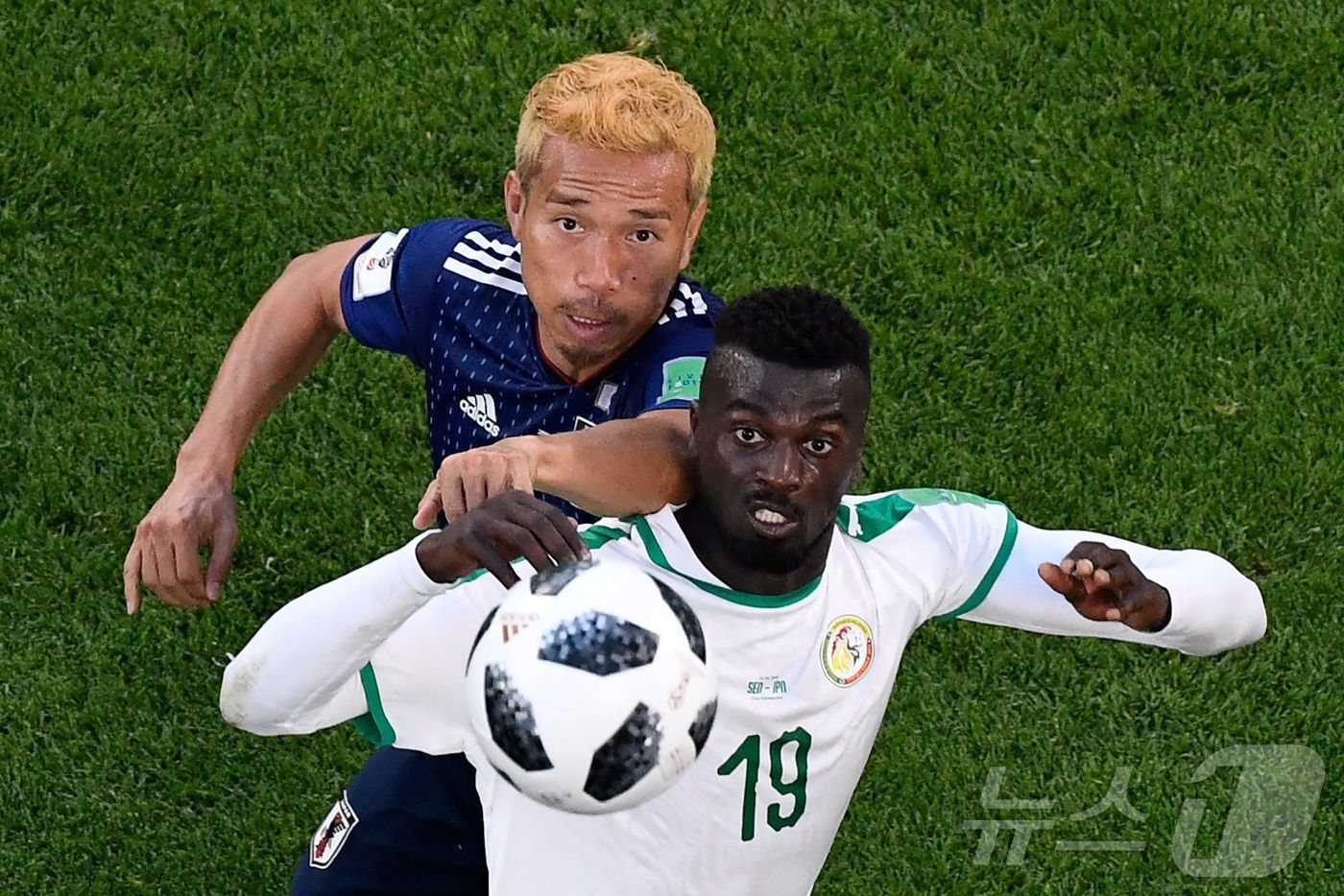 본문 이미지 - 러시아 월드컵에 출전한 나가토모  ⓒ AFP=뉴스1