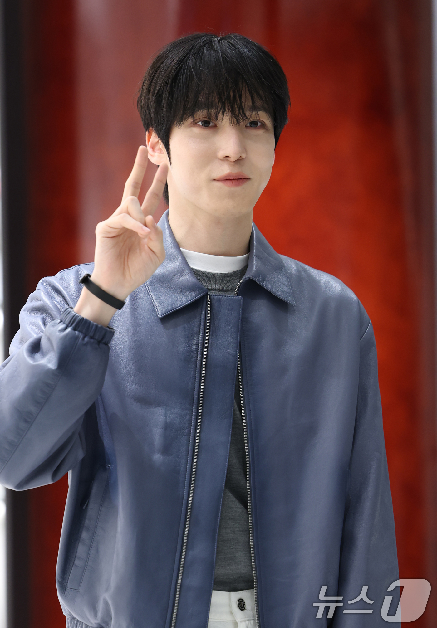 (서울=뉴스1) 권현진 기자 = 에이티즈 윤호가 7일 오후 서울 영등포구 더현대 서울에서 열린 페라가모 부티크 오픈 기념 행사에 참석하고 있다. 2025.7.7/뉴스1