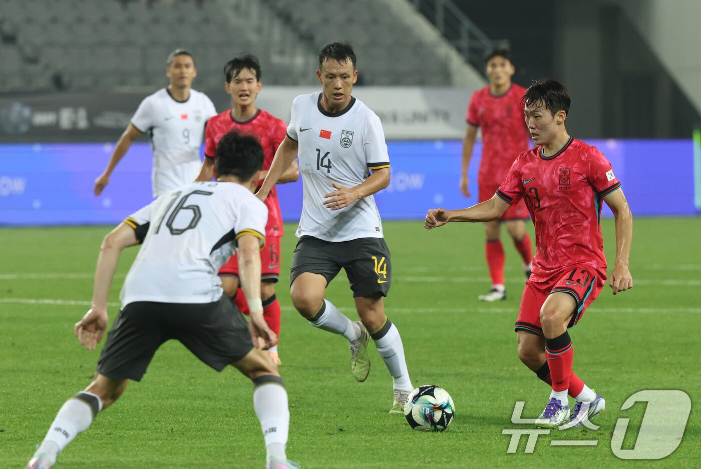 본문 이미지 - 축구대표팀 강상윤. /뉴스1 ⓒ News1 김영운 기자