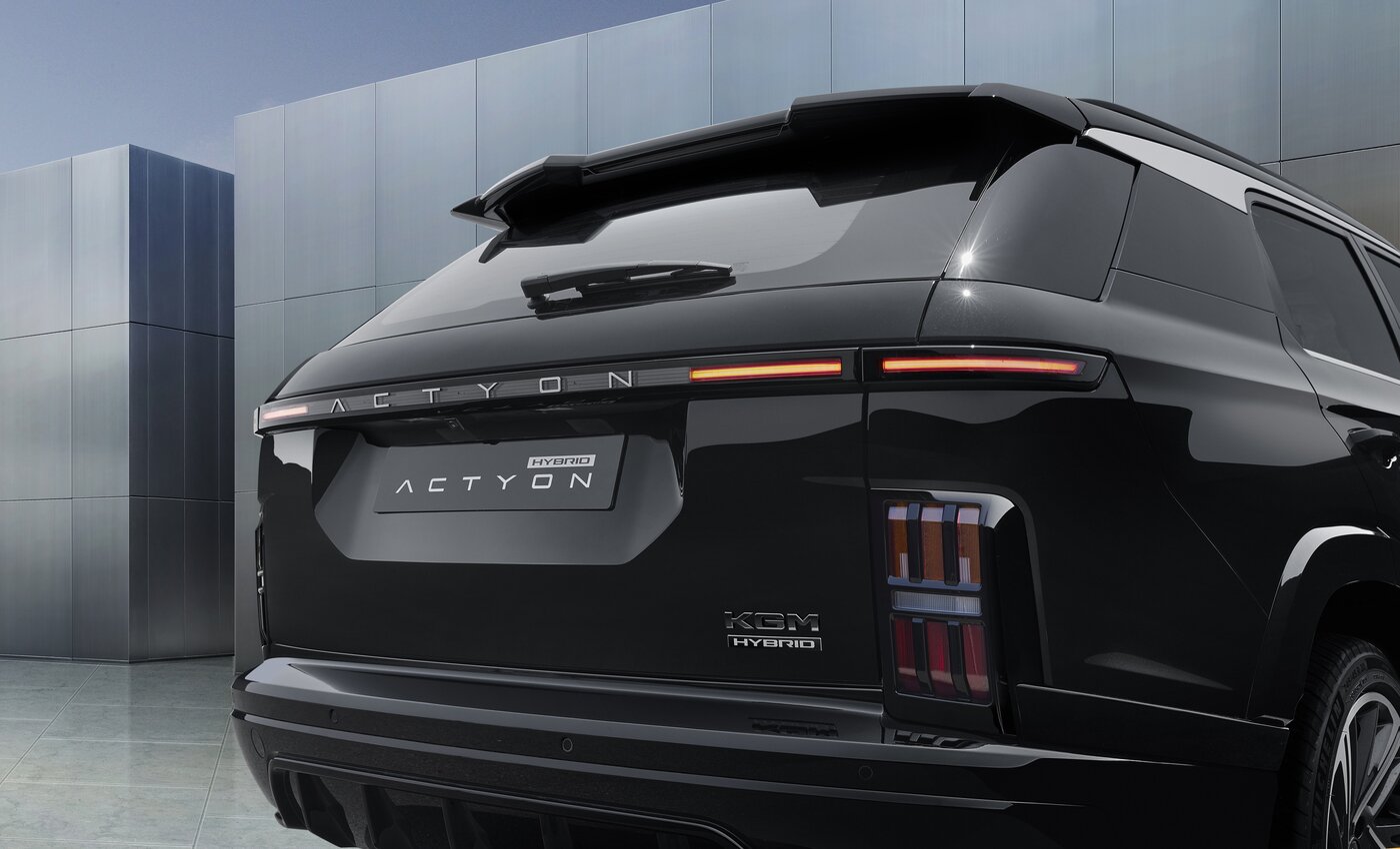 본문 이미지 - KG모빌리티(KGM)가 8일 중형 스포츠유틸리티차(SUV) '액티언 하이브리드'를 공식 출시하고 본격적인 판매에 돌입한다고 밝혔다. 사진은 액티언 하이브리드 외관(KGM 제공). 2025.07.08.