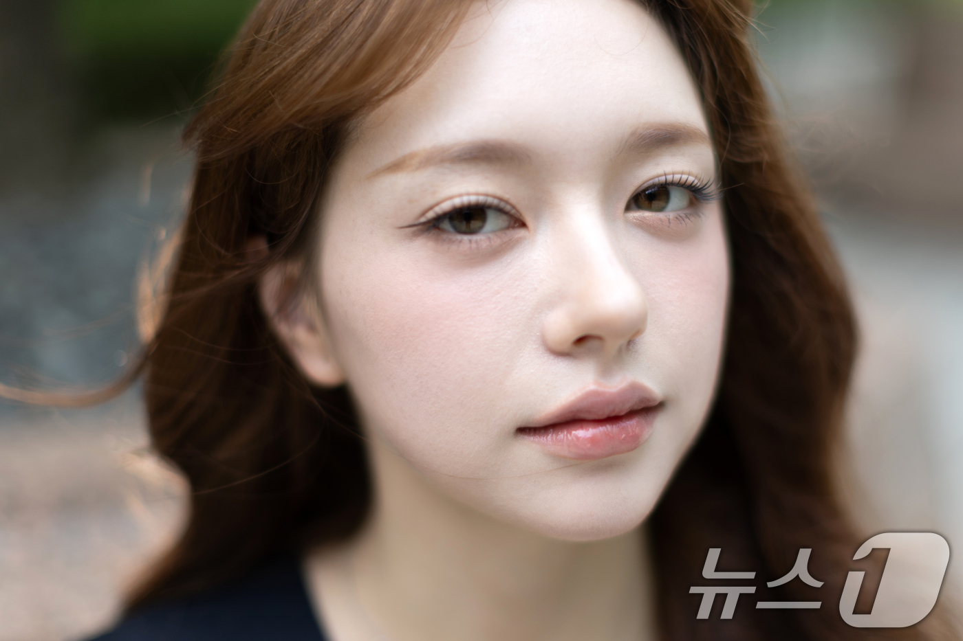 (서울=뉴스1) 이승배 기자 = 피프티피프티 문샤넬이 서울 종로구 뉴스1 본사에서 뉴스1과의 인터뷰 전 포즈를 취하고 있다. 2025.7.20/뉴스1