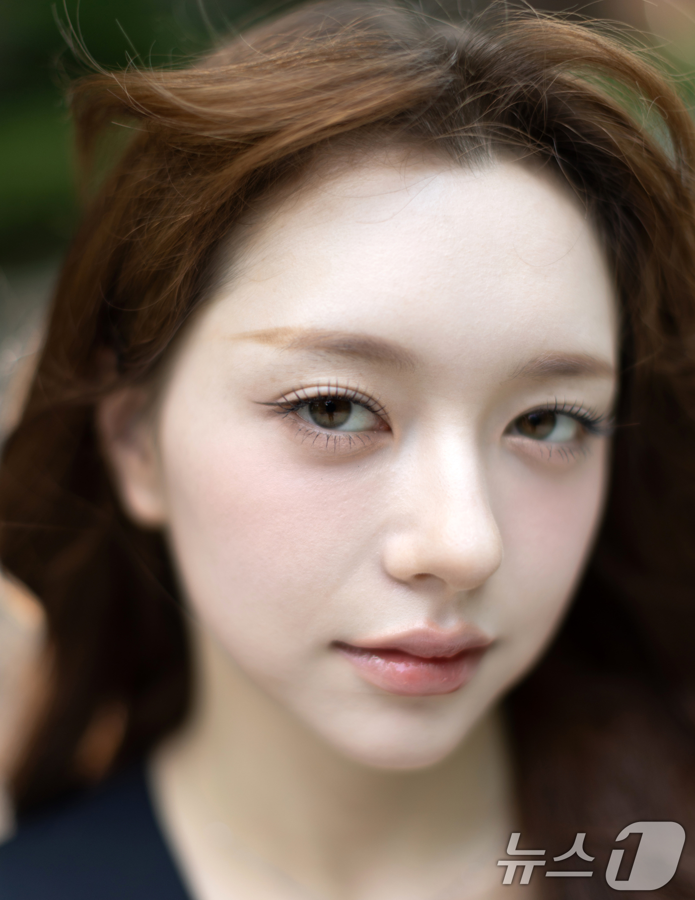 (서울=뉴스1) 이승배 기자 = 피프티피프티 문샤넬이 서울 종로구 뉴스1 본사에서 뉴스1과의 인터뷰 전 포즈를 취하고 있다. 2025.7.20/뉴스1