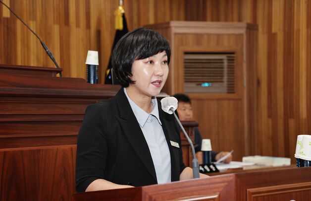 김은하 영동군의원 "영동군, 가족친화인증제 기반 강화해야"