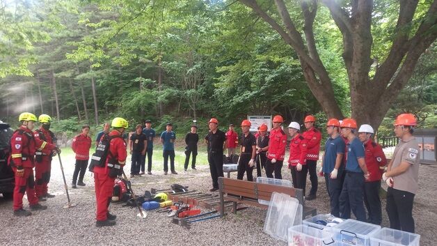 산림청 산림교육원, 특수진화대원 대상 역량 강화 교육