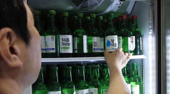 외식 소주 가격 올랐다