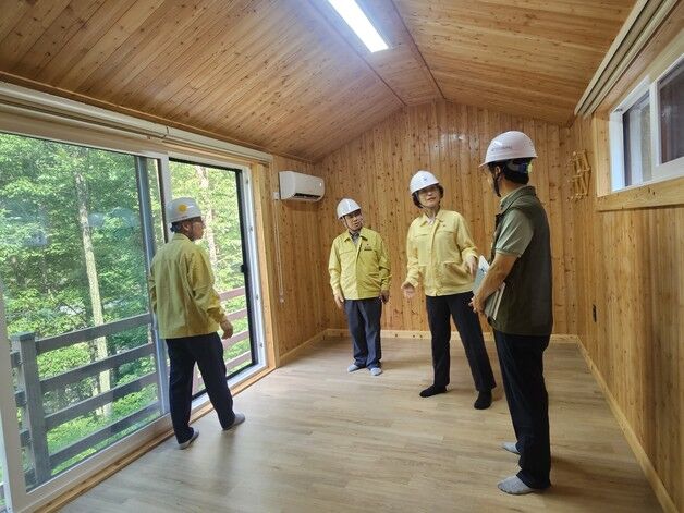 [동정] 산림청 차장, 국립대야산자연휴양림 찾아 안전 점검