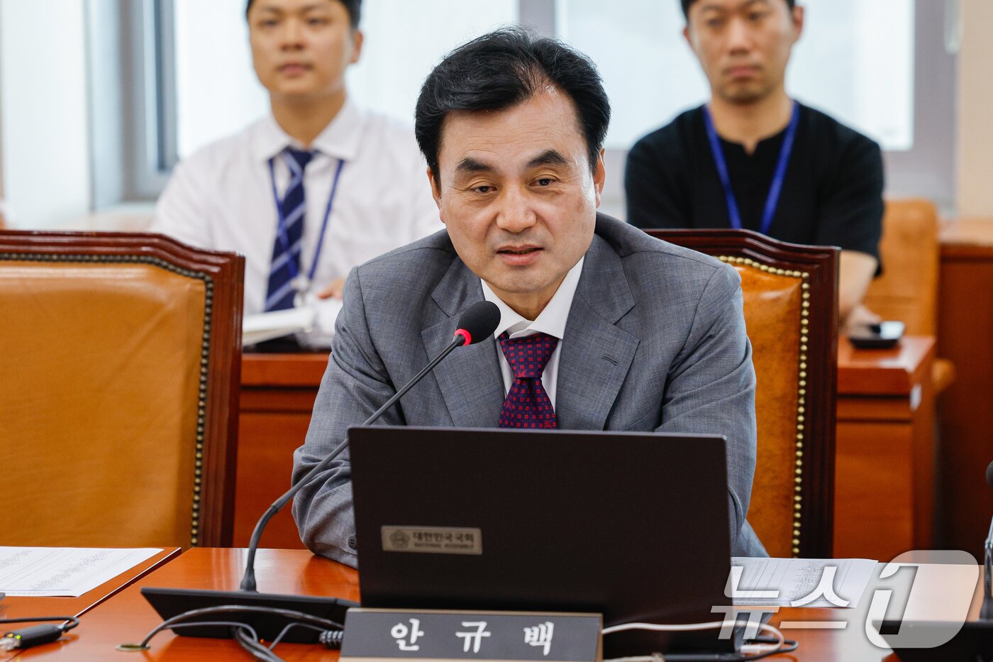 본문 이미지 - 안규백 국방부 장관 후보자. 2025.7.9/뉴스1 ⓒ News1 안은나 기자
