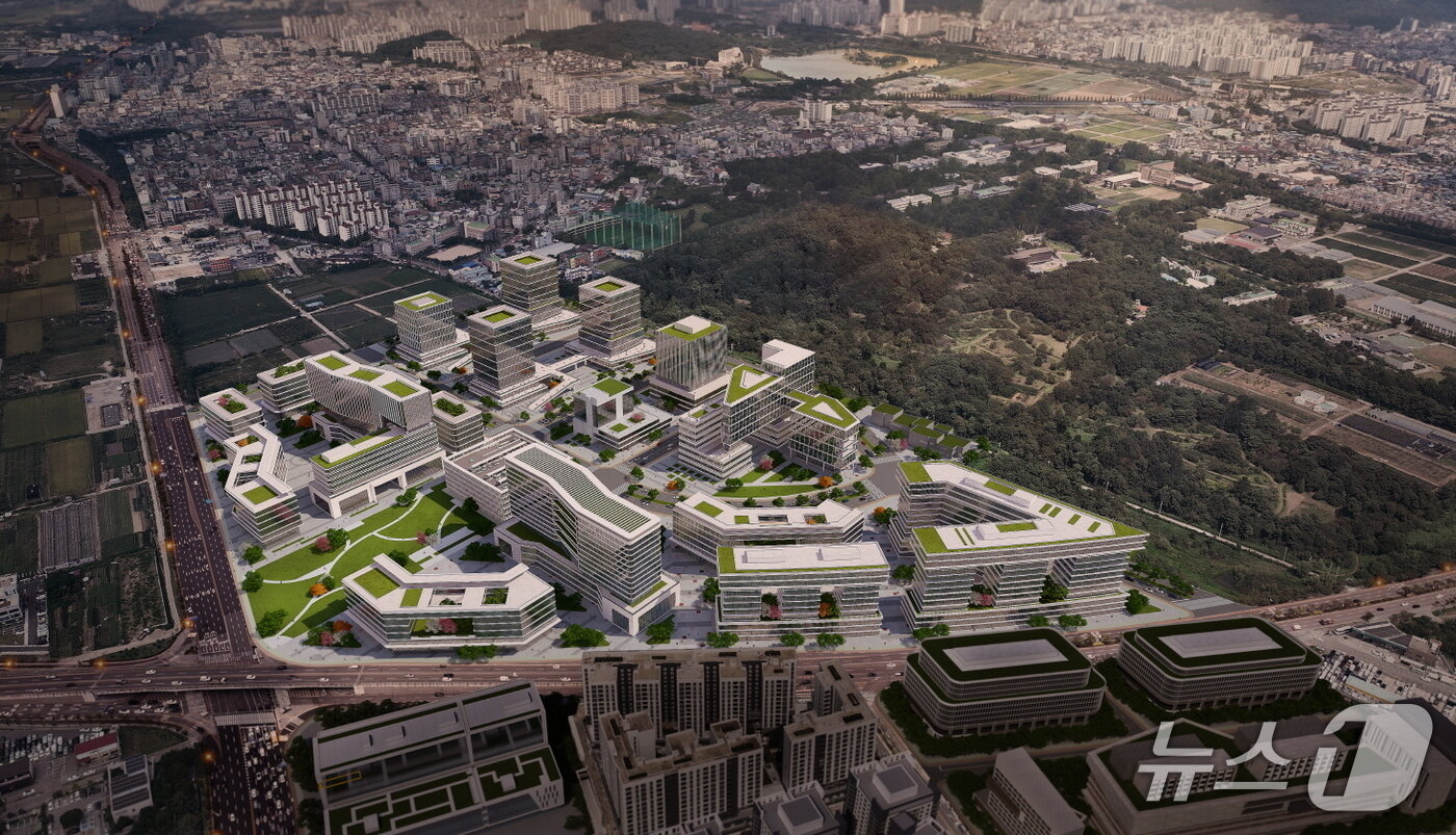 본문 이미지 - 환상형 첨단과학 클러스터. (수원도시공사 제공. 재판매 및 DB 금지) 2025.7.9/뉴스1