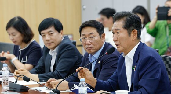 인사말하는 정청래 의원