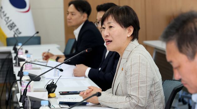 전농노련 간담회 발언하는 송미령 농식품부 장관