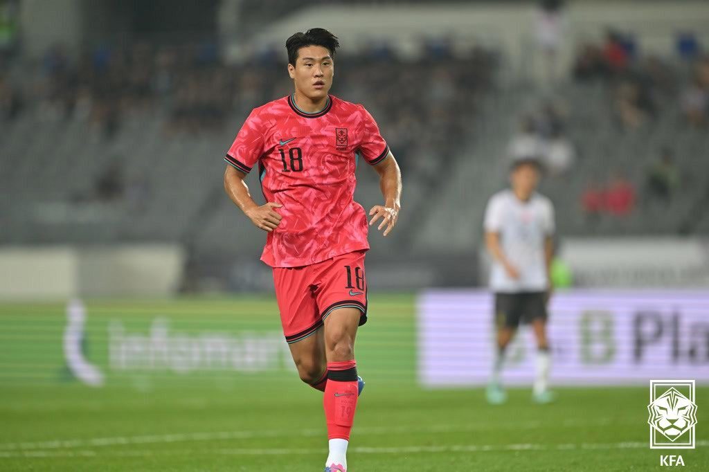 본문 이미지 - 축구대표팀 공격수 이호재. &#40;대한축구협회 제공&#41;