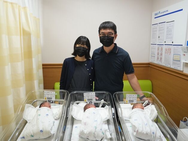 분당서울대병원서 세쌍둥이 35주 만에 자연분만 성공
