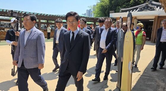 김문수, 박정희 대통령 생가 방문