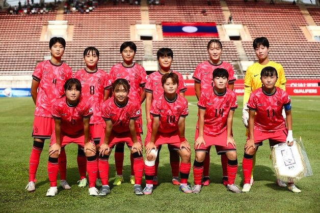 여자 U19, 방글라데시에 6-1 완승…3전 전승으로 아시안컵 본선행